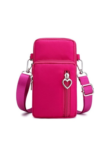 Pazly Çapraz Gövde Cep Telefonu Torbası, Omuz Kayışı, Red Balloon, Grand, 6.5-8.5 İnç, Günlük Kullanım, Seyahat, Anti-kirpik Red Balloon, Large