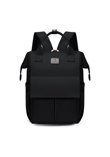 Büyükkapasiteli Taşın Anne Ve Sırtçantası Kadın El No Sırtçantası Siyah