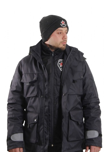 Özel Güvenlik Kaban, Yönetmeliğe Uygun Konforlu Kaban İç-dış Antrasit