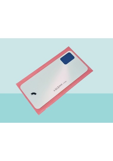 Tkgz - Reeder S19 Max Arka Kapak Batarya Kapağı - Beyaz Çok Renkli