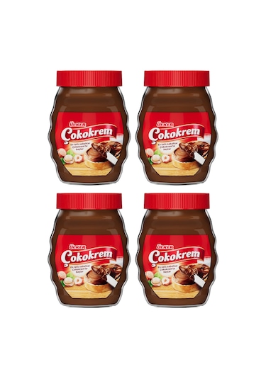 Ülker Çokokrem 650 Gr Cam Kavanoz X 4 Adet