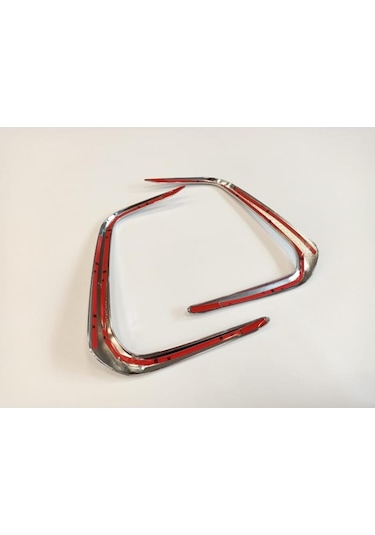 Toyota Corolla Uyumlu 2019-2022 Ön Sis Kaşı Nikelajı