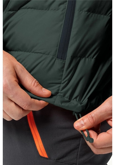 Jack Wolfskin 1207681-c0412 Ather Down M Erkek Oudoor Mont renkli