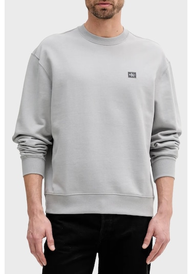 Calvin Klein Erkek Sweat Lv04rc273g Ro2 Gri Gri