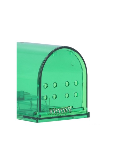 Youmex 2 Adet Otomatik Kilitleme Plastik Fare Tuzağı - Su Geçirmez, Ev Ve Restoranlar İçin Sürekli Kapanabilen, Temizliği Kolay Yeşil