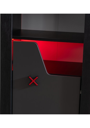 Gamer Oyuncu Ledli Kitaplık