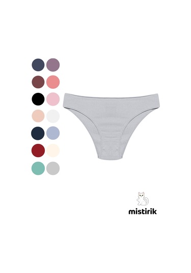 Taranto Model Fitilli Esnek Spor Külot Gri Renk Gri