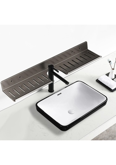 Suntek Magideal Lavabo Tezgah Üstü Şampuan Tutucu Depolama Rafı