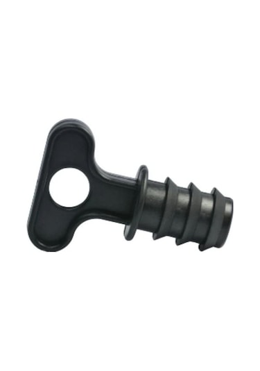 Sunstream 16 Mm Yuvarlak Boru Kurt Ağızlı Kör Tapa - 50 Adet