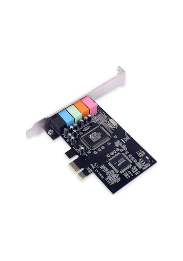 Leezsing Pcı-e Dahili Ses Kartı Cmı8738 - 5.1 Ses Kanalı, 6 Kanal Çevresel Ses, Masaüstü Bilgisayarlar İçin