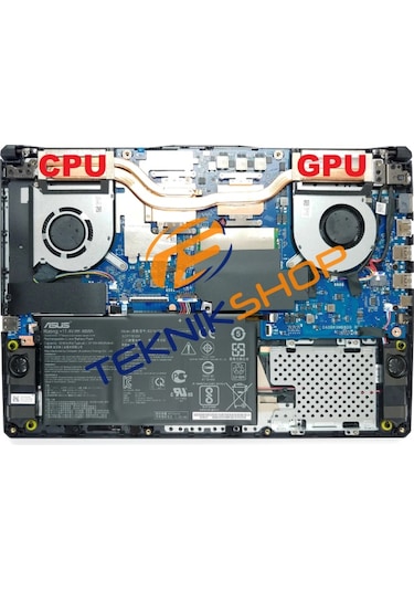 Asus Tuf Gaming Fx505 Fx505D Fx505Du Notebook Fanı Sağ Sol Set