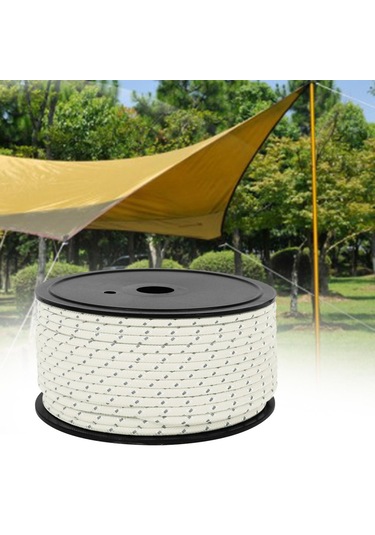 Suntek Kamp Çadırı Halat Gölgelik Barınak Hayatta Beyaz Beyaz