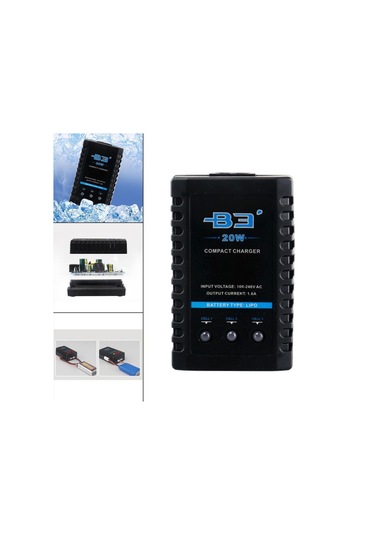 Lityum Pil Balans Şarj Cihazı 2-3 Cell 7.4V 11.1V B3 20W 220V