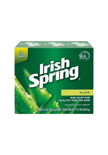 Irish Spring Aloe Sabun 3lü Paket