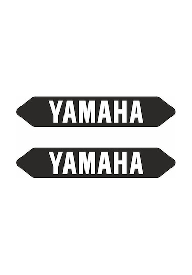 Yamaha Uyumlu Özel Logo Damla Stıcker Çok Renkli