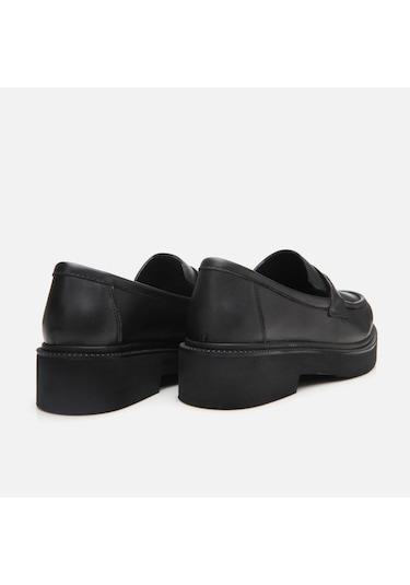 Hotiç Hakiki Deri Siyah Kadın Loafer 01ayh306700a100 Siyah-black Siyah