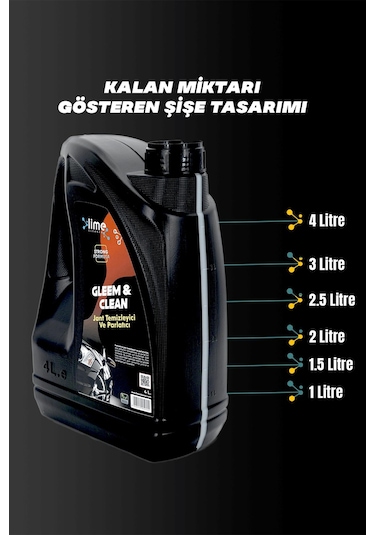 Konsantre Jant Temizleyici Ve Parlatıcı - 4 Lt