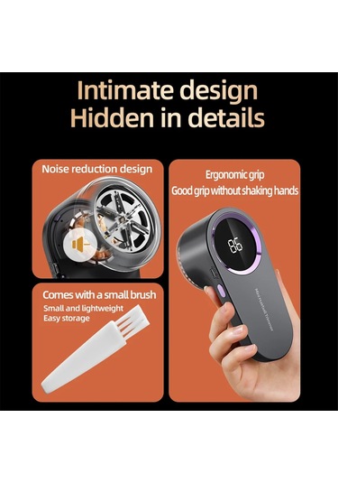 Xiaaokeji Giysiler İçin Lint Temizleyici Elektrikli Tüy Pelet Temizleyici -a