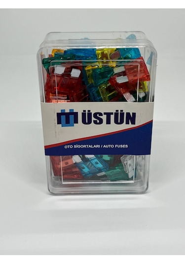 Standart Bıçak Sigorta 100 Adet Karışık Amper