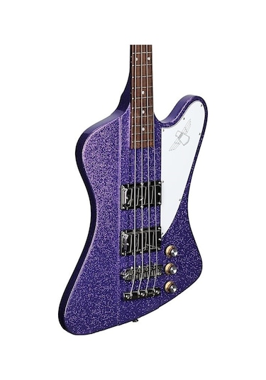 Epiphone Exclusive Thunderbird '64 4 Telli Bas Gitar Purple Sparkle