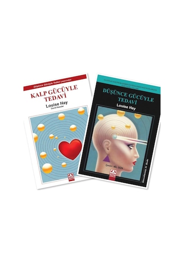 Düşünce Gücüyle Tedavi Kalp Gücüyle Tedavi Louise Hay 2 Kitap Caprice B112 Kalem