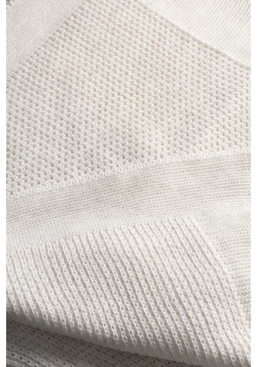 Miel Krem Akrilik Çocuk Battaniyesi 33659 80x100 Kh-33659 Krem