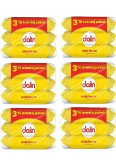 Dalin Islak Mendil 56 Lı X 18 (Toplam 1008 Adet Mendil)