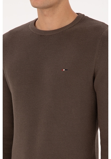 U.s. Polo Assn. Erkek Vizon Kazak /triko 50313667-vr052 Vizon