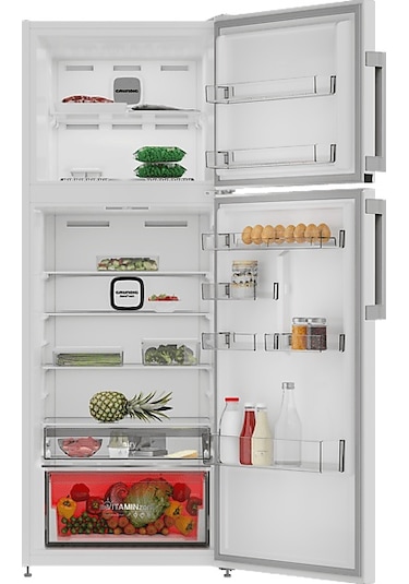 Grundig GPRNE 477 477 L Nofrost Üstten Donduruculu Buzdolabı Beyaz