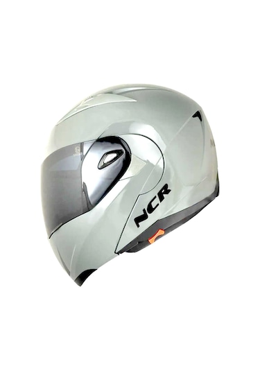 Ncr Çene Açılır Açık Nardo Siyah Vizörlü Motosiklet Kaskı Açık Nardo Gri