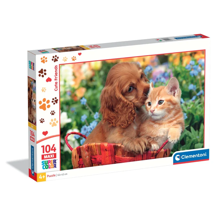 Clementoni 104 Parça Cute Friends Puzzle