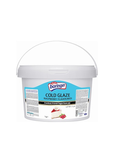 Kent Boringer Frambuaz Aromalı Soğuk Pasta Jeli 7 KG
