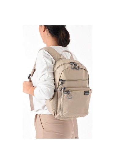 Elit 25ksnm6002t Kadın Sırt Çantası Bej Bej