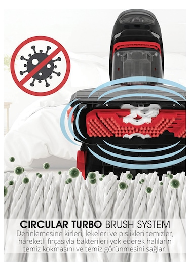 Kiwi KCC-4371 Halı Yıkama Makinesi