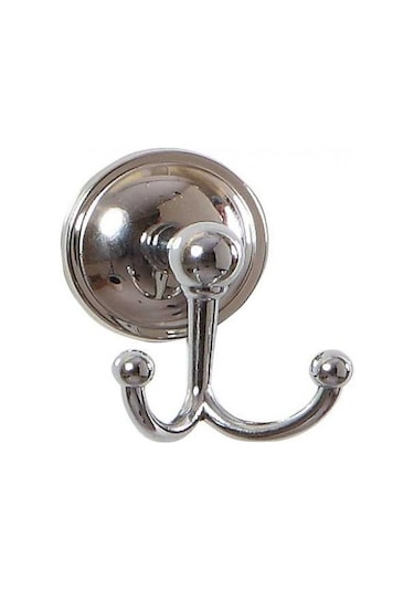 Altez Grand Bornoz Askılığı Ikili Paslanmaz Krom Askılık Bornozlu Çok Renkli