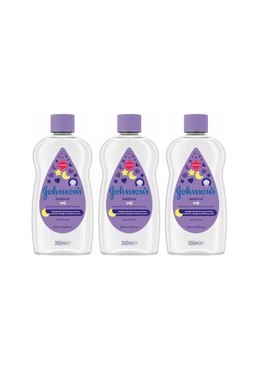 Johnson's Baby Bedtime Bebek Yağı 3 x 300 ML