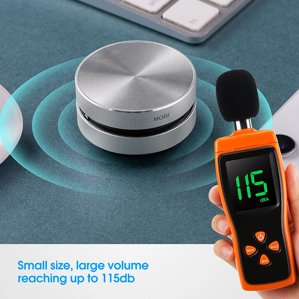 Geeroyoo Alüminyum Kasa Kemiğiiletimli Tws Bluetooth Hoparlör - Bt5.0, 400mah Pil, 3w Güç, Taşınabilir - Gümüş 1 Adet