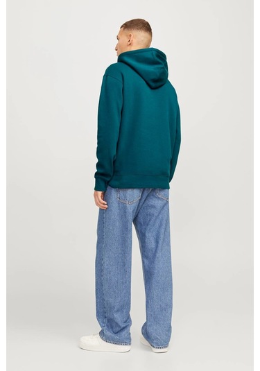 Jack & Jones Erkek Sweat 12233972 Koyu Yeşil Koyu Yeşil