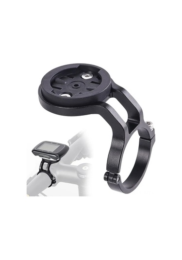 Yuntech01 Hafif Ve Dayanıklı Bisiklet Bilgisayarı Tutucu - Evrensel Uyumlu, Kolay Kurulum Siyah