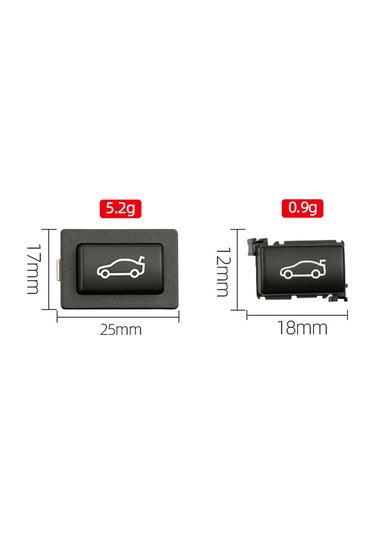 Bagaj Kapağı Arka Bagaj Anahtarı Düğme Kapağı Değiştirme