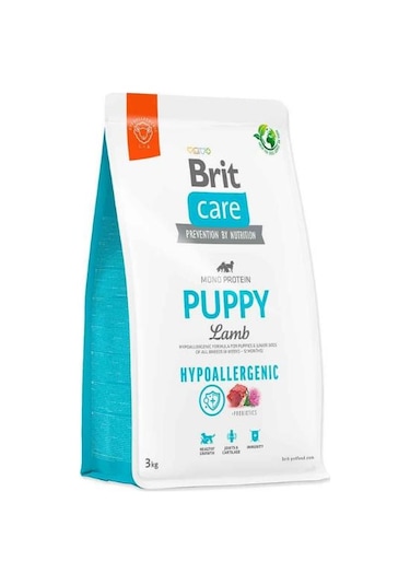 Brit Care Hypoallergenic Kuzu Etli Yavru Köpek Maması 3 KG