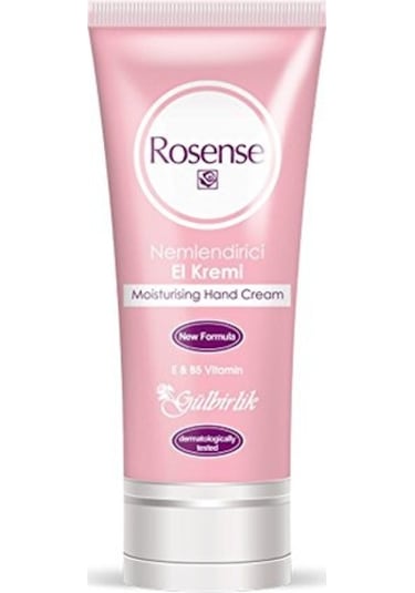 Rosense E ve B5 Vitaminli Nemlendirici El Kremi 75 ML