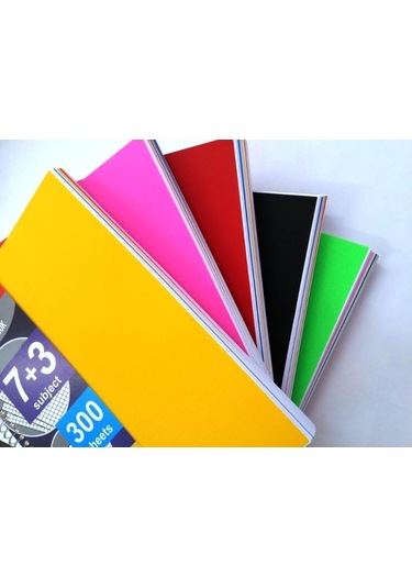 Tigra Plastik Kapak Spiralli Ayraçlı 7+3 Defter 300 Yp.