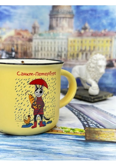 Bjorn Porselen Kupa "saint Petersburg", 180 Ml 431035837 Gri