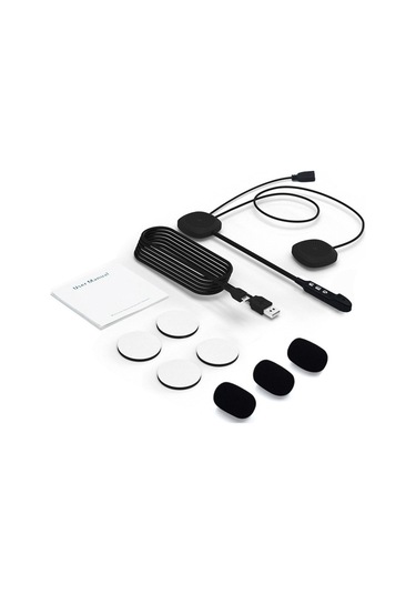 Kask Kulaklık Bluetooth V5.0 Kablosuz Stereo Eller Serbest Hoparlör