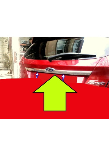 Fiesta Bagaj Çitası Krom 2009 2010 2011 2012 2013 2014 2015 2016