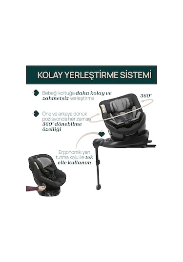 Chicco Seat 105 I Sıze Posh Black 04087114330000