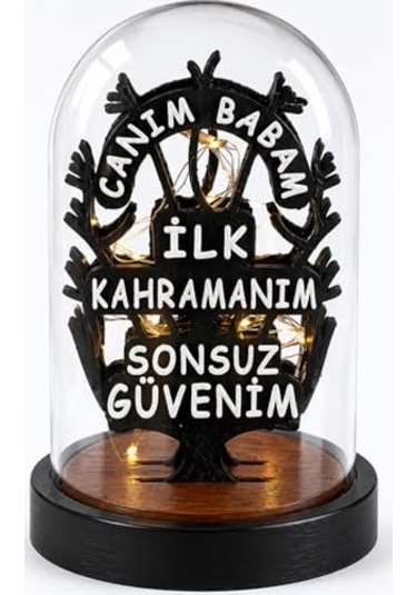 Günü Hediyesi Babaya Hediye Led Lamba Kayınpedere Hediye Gece Lambası Çok Renkli