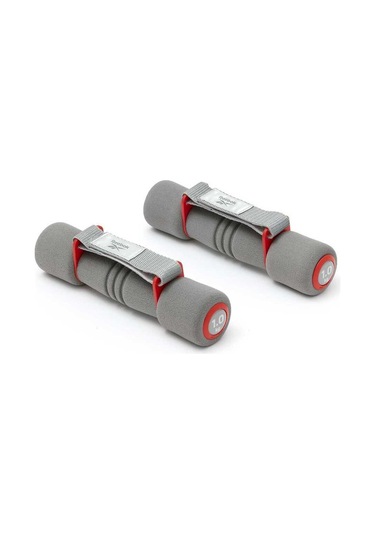 Reebok Softgrip Dumbbells 1.0kg Red Grey Çift Rawt-11061rd