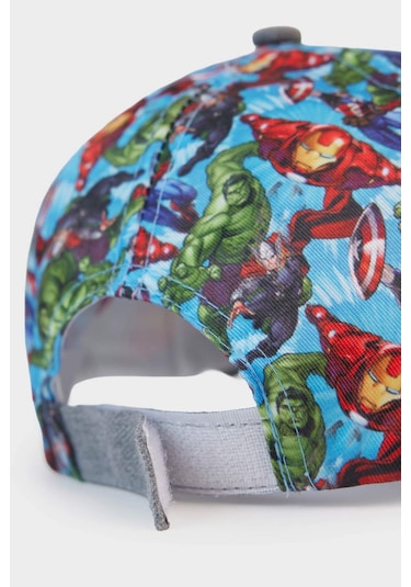 Defacto Erkek Çocuk Marvel Avengers Baskılı Cap Şapka C0546a826smgr257 Gri-gr257